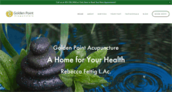 Desktop Screenshot of goldenpointacupuncture.com